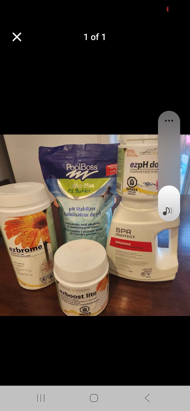 Pool & Spa Water Treatment Chemicals