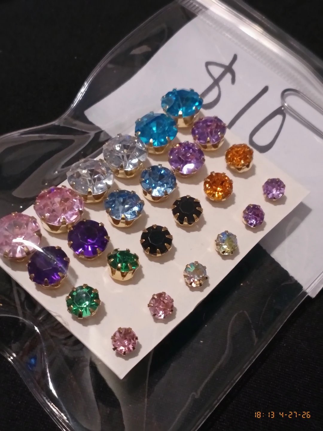 12 Sets of  Stud Earrings - photo 2