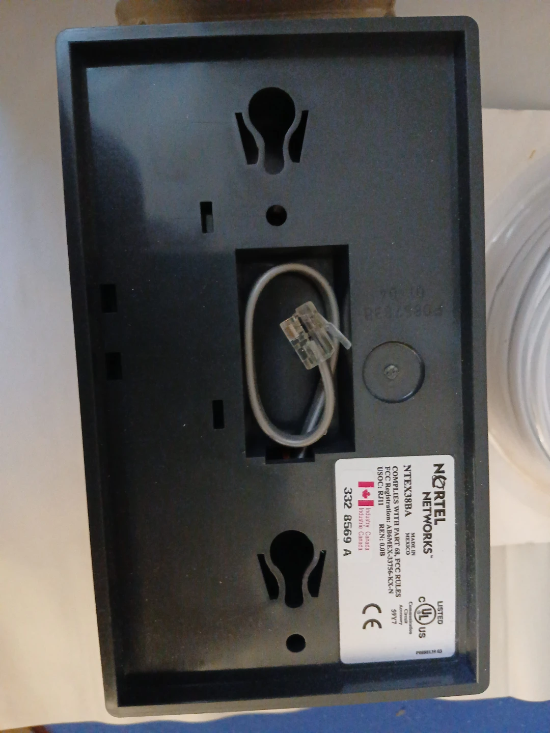 RCA Modular Phone Cord & Nortel Networks Wall Jack - photo 3