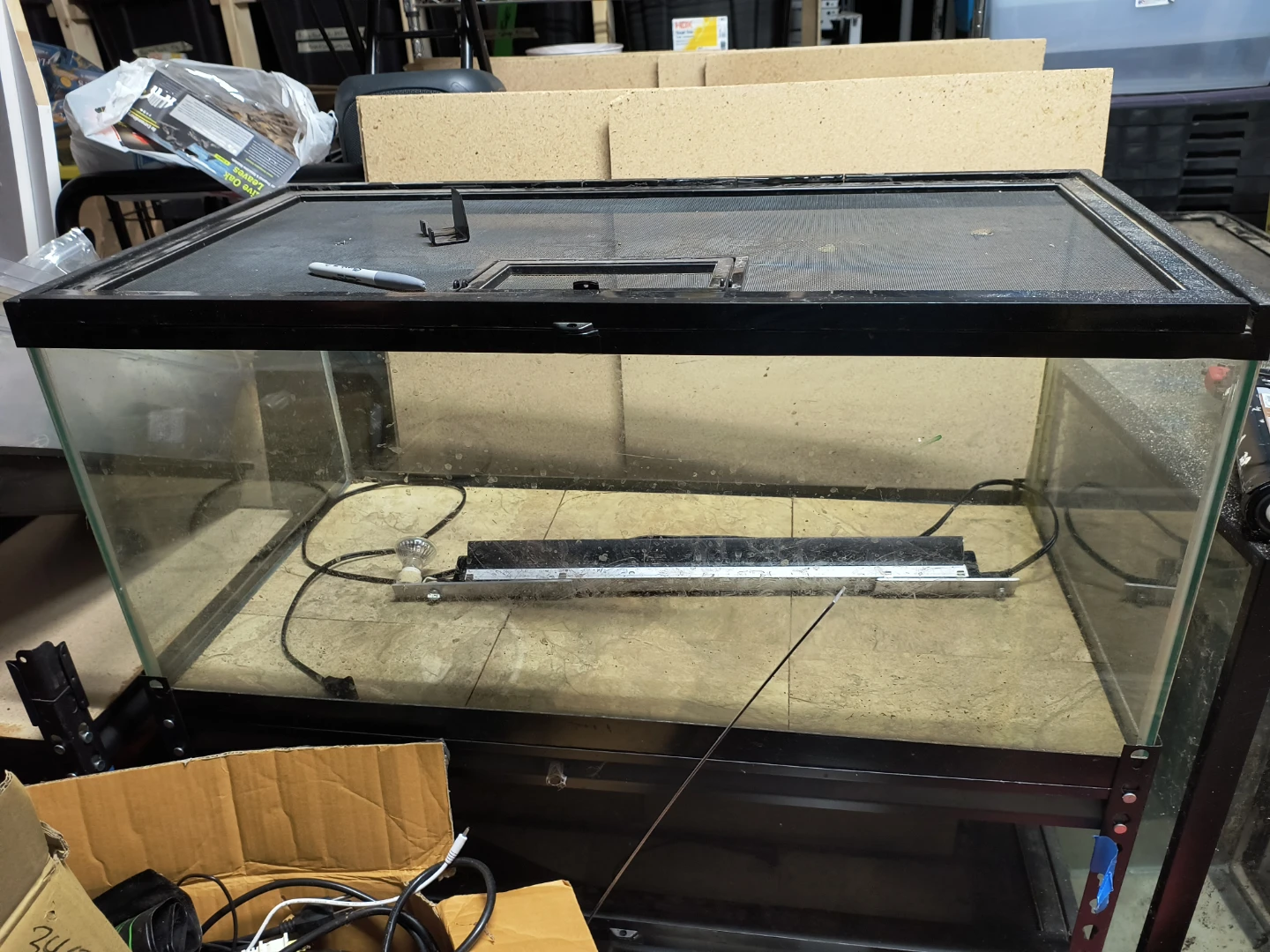I have 3 40 gallon top opening breeder tank