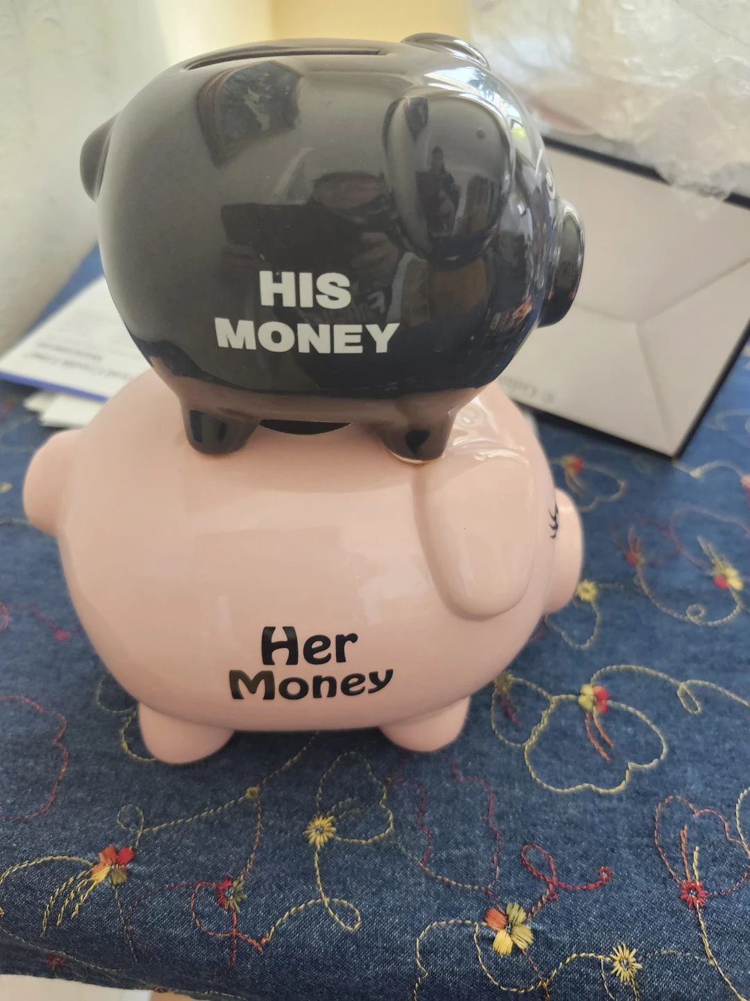 His and Her Money Piggy Banks