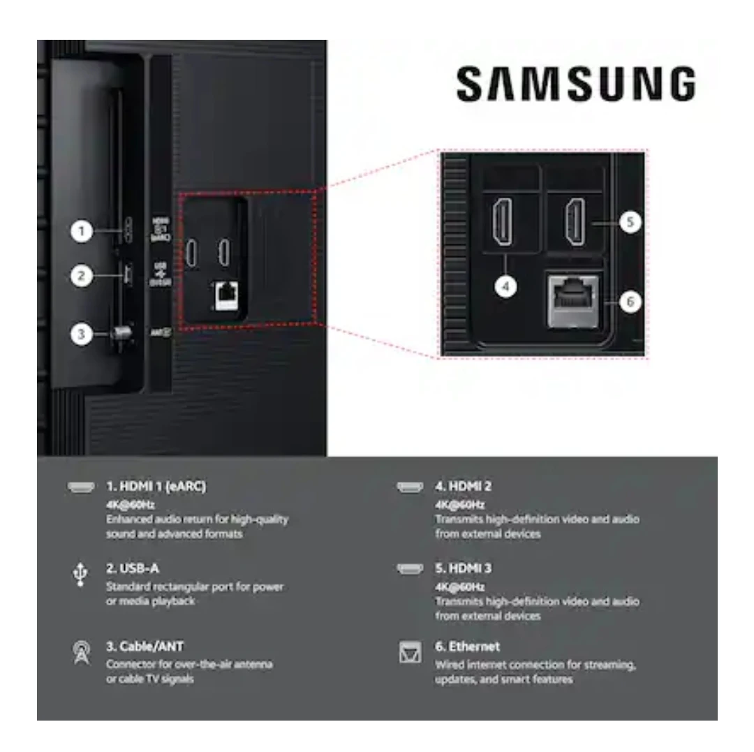 Samsung 70" Class U8000F Series Crystal UHD 4K Smart TV (2025) - photo 4
