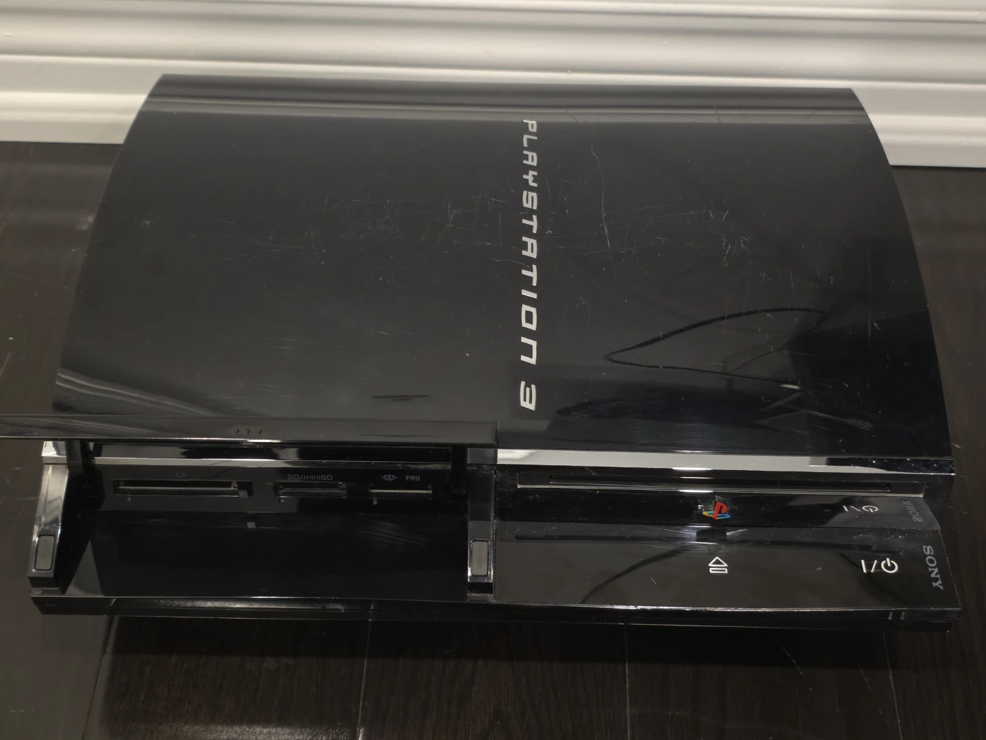 80GB backwards compatible PS3 for parts or Repair (YLOD)