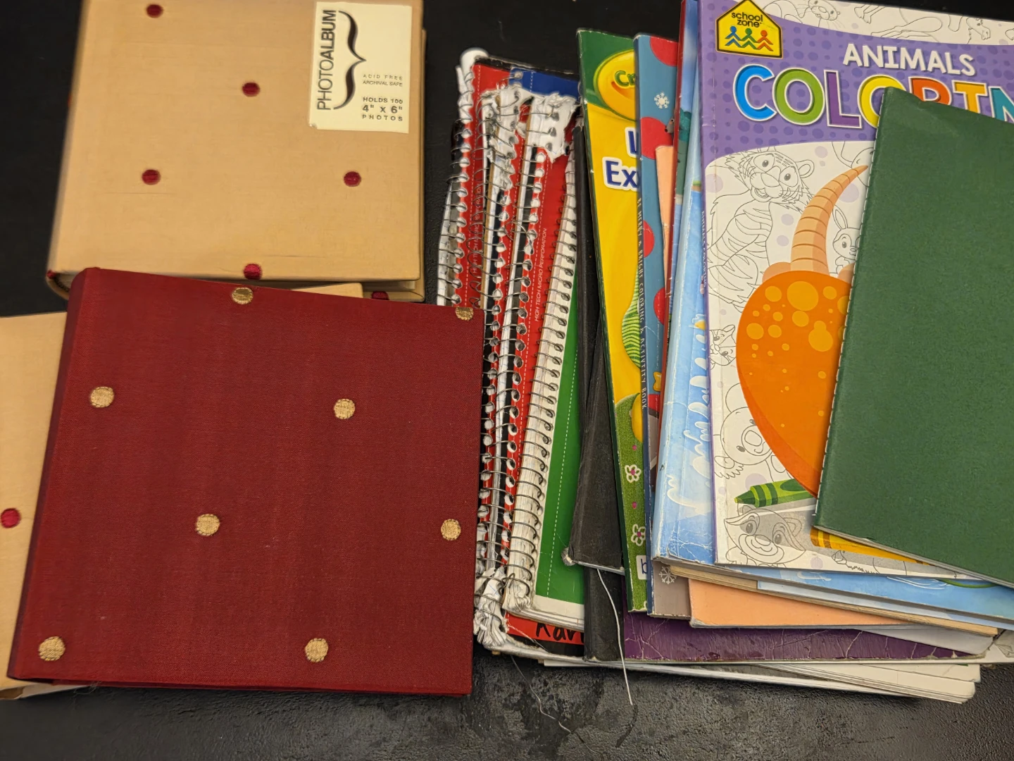 Photo Album & Coloring Books Bundle