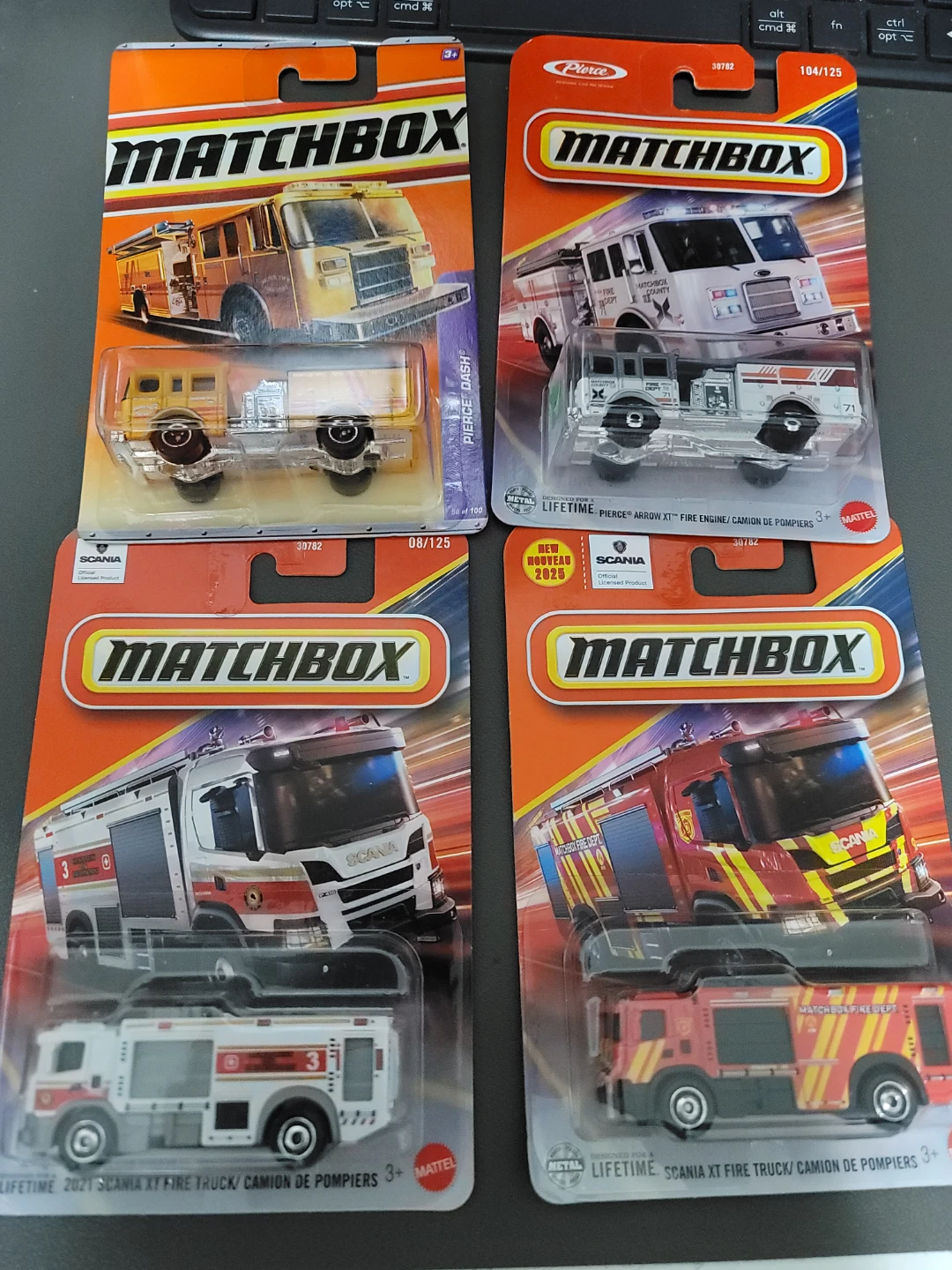 Matchbox Fire Trucks