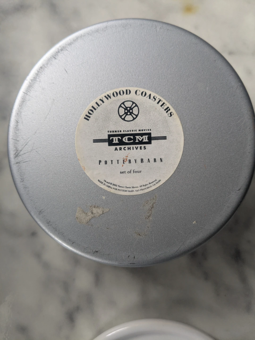 Pottery Barn Hollywood Coasters TCM Archives Set of 4 - photo 4