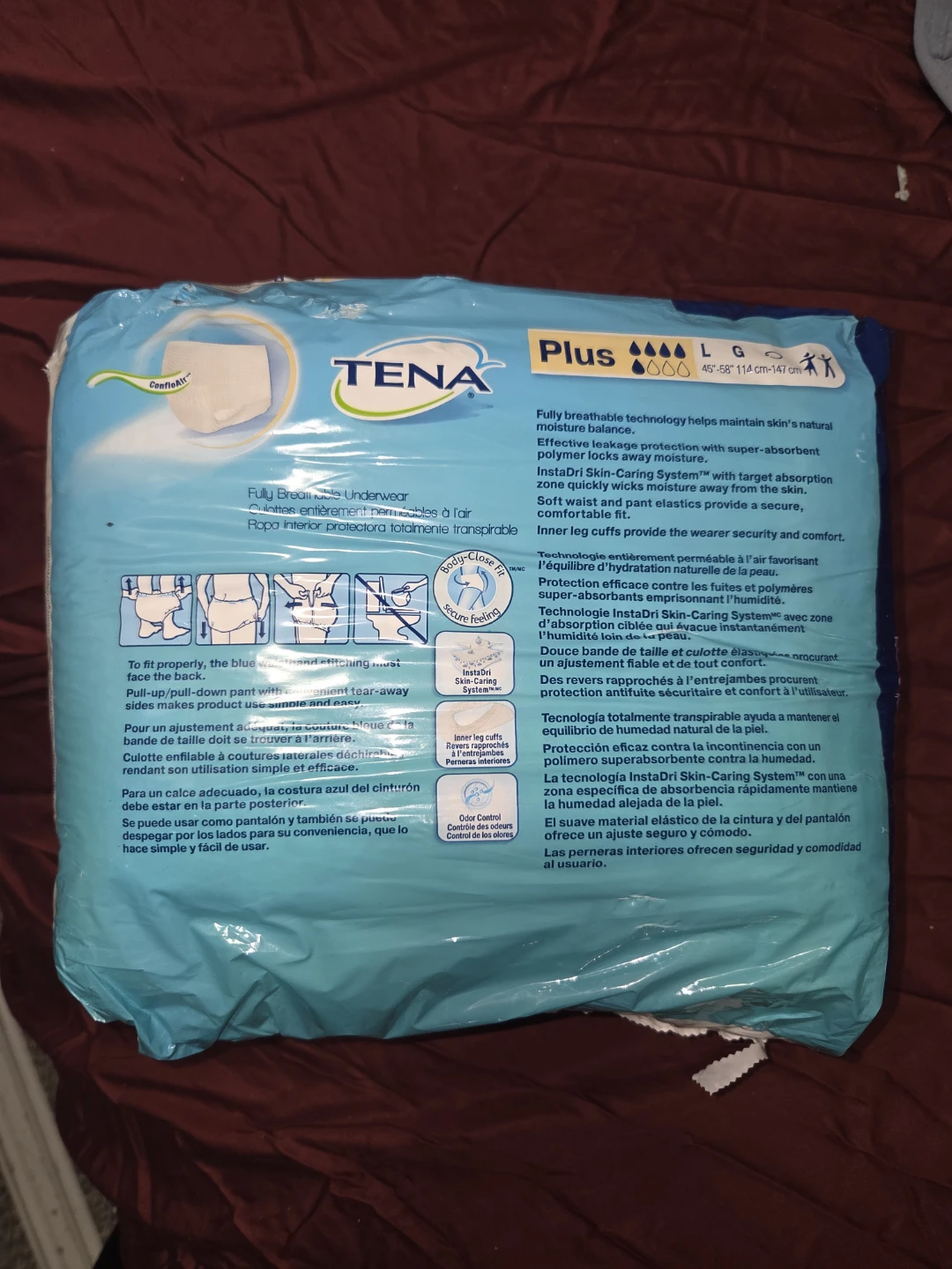 Tena Plus L 18 Pack Underwear - photo 2