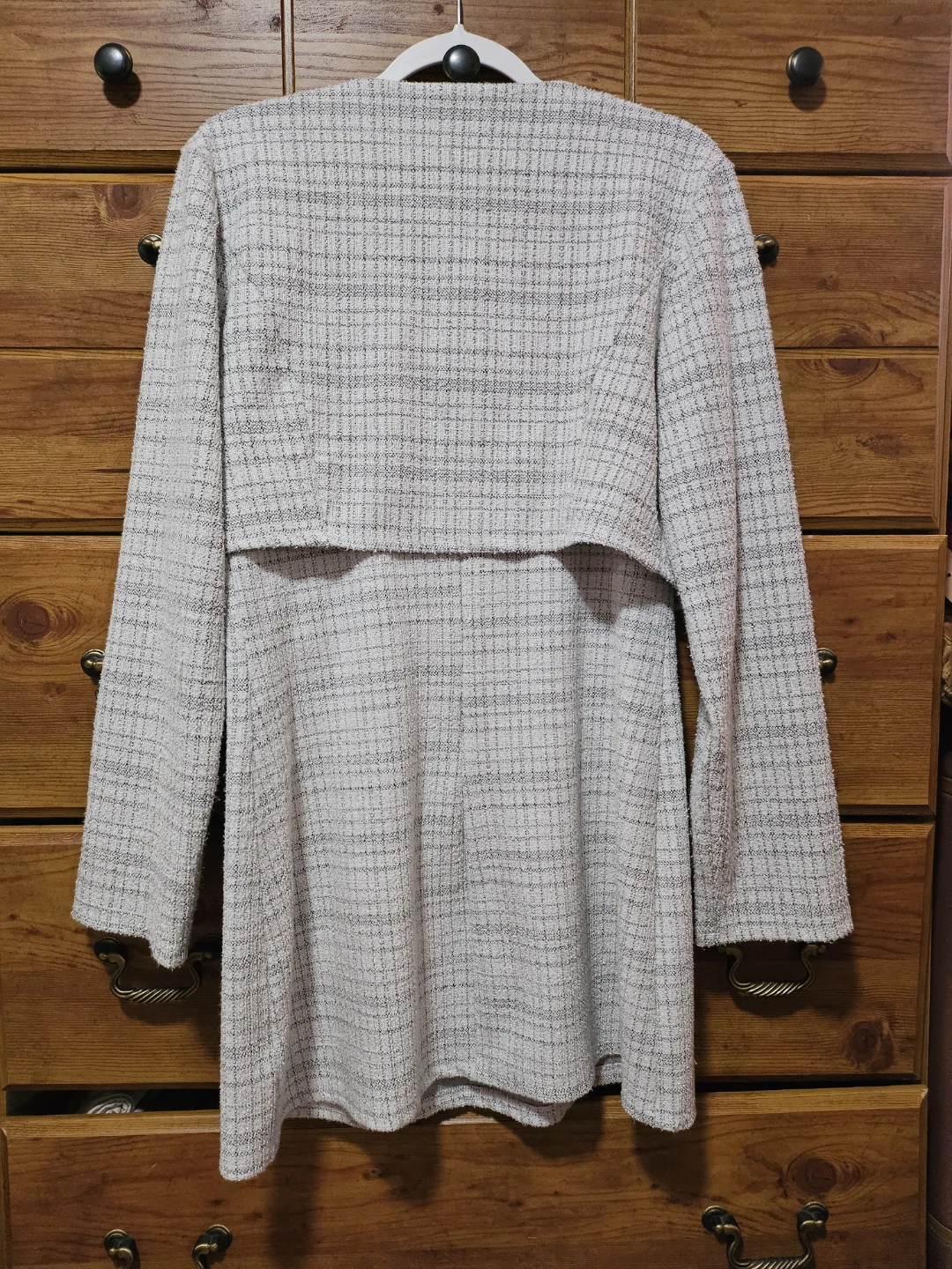 Tweed co-ord set | Mini Dress & Cropped Jacket - photo 2