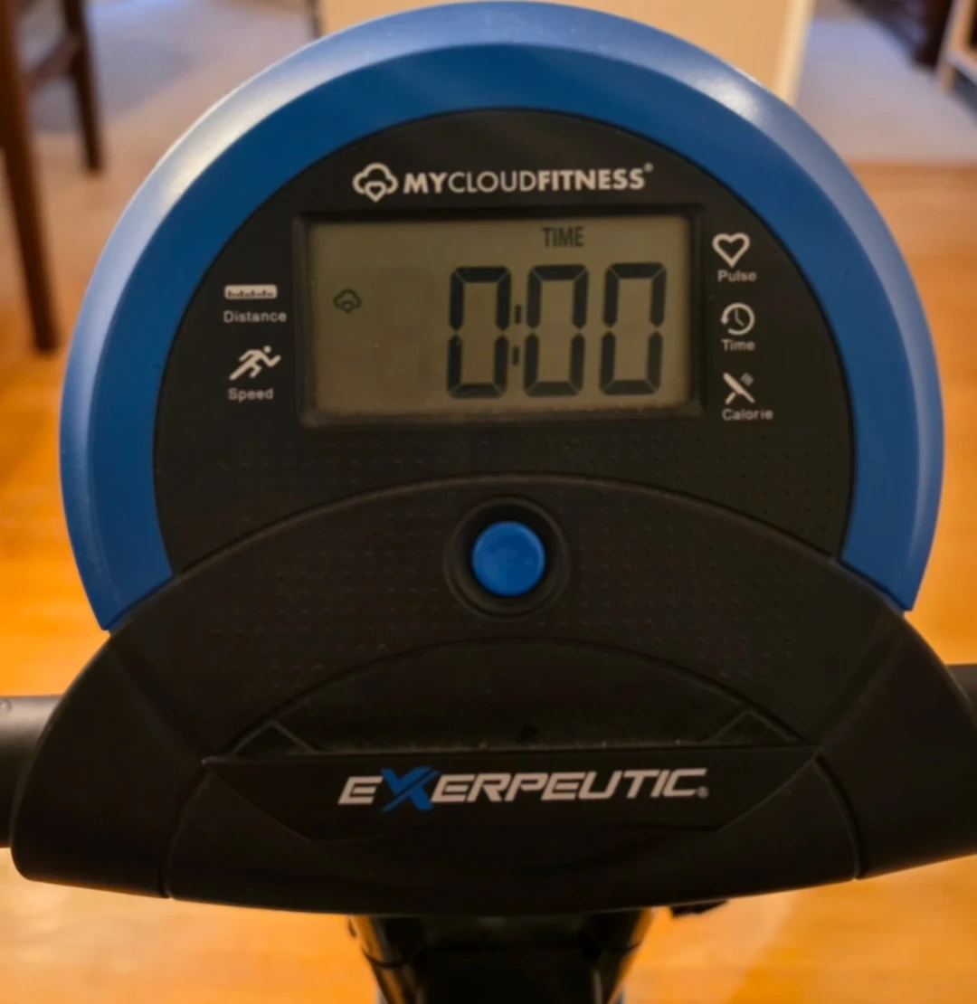 Exerpeutic Folding Exercise Bike with MyCloudFitness Monitor - photo 3