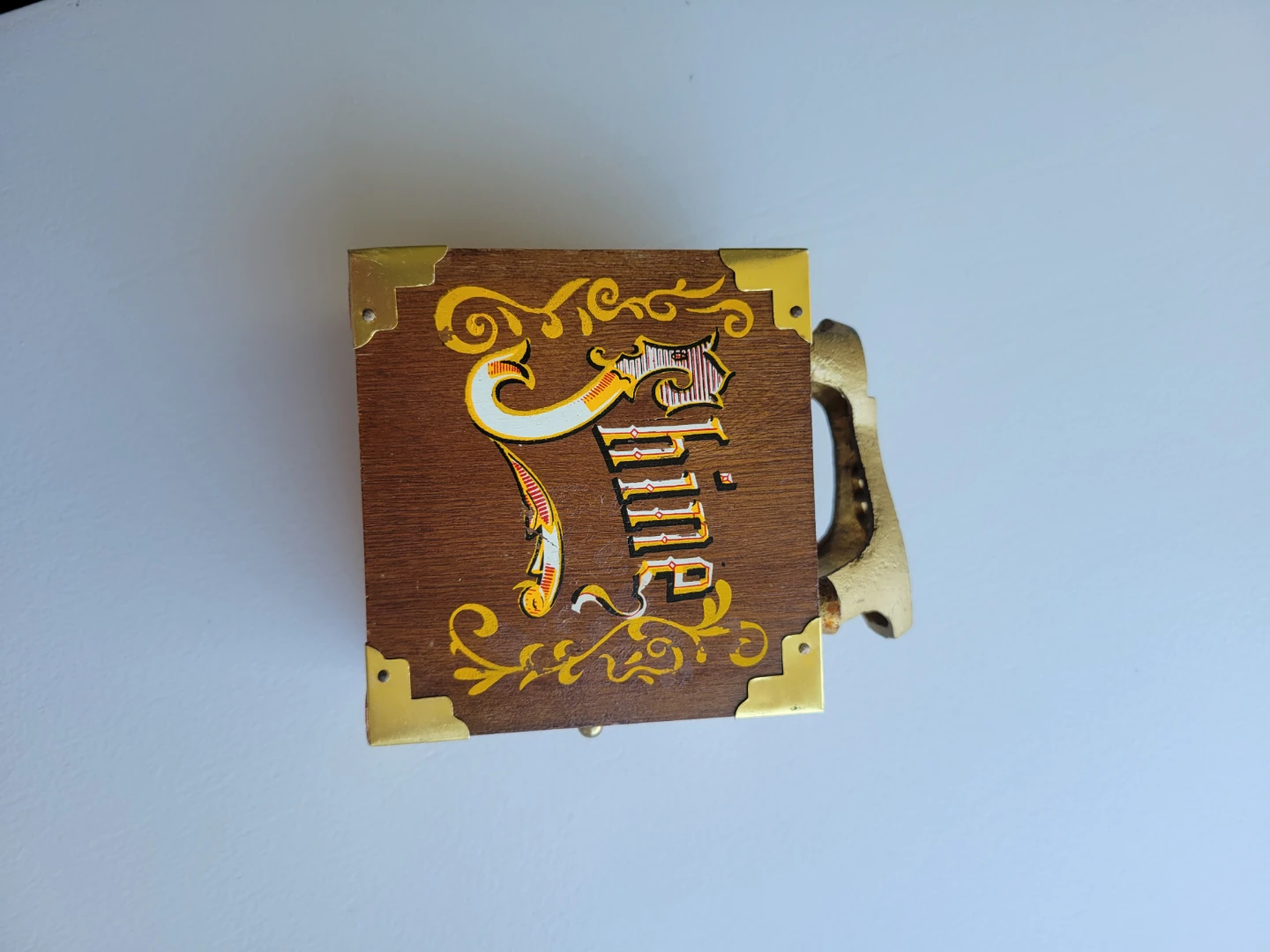 Vintage Shoe Shine Wood Cork Coaster Set - photo 5
