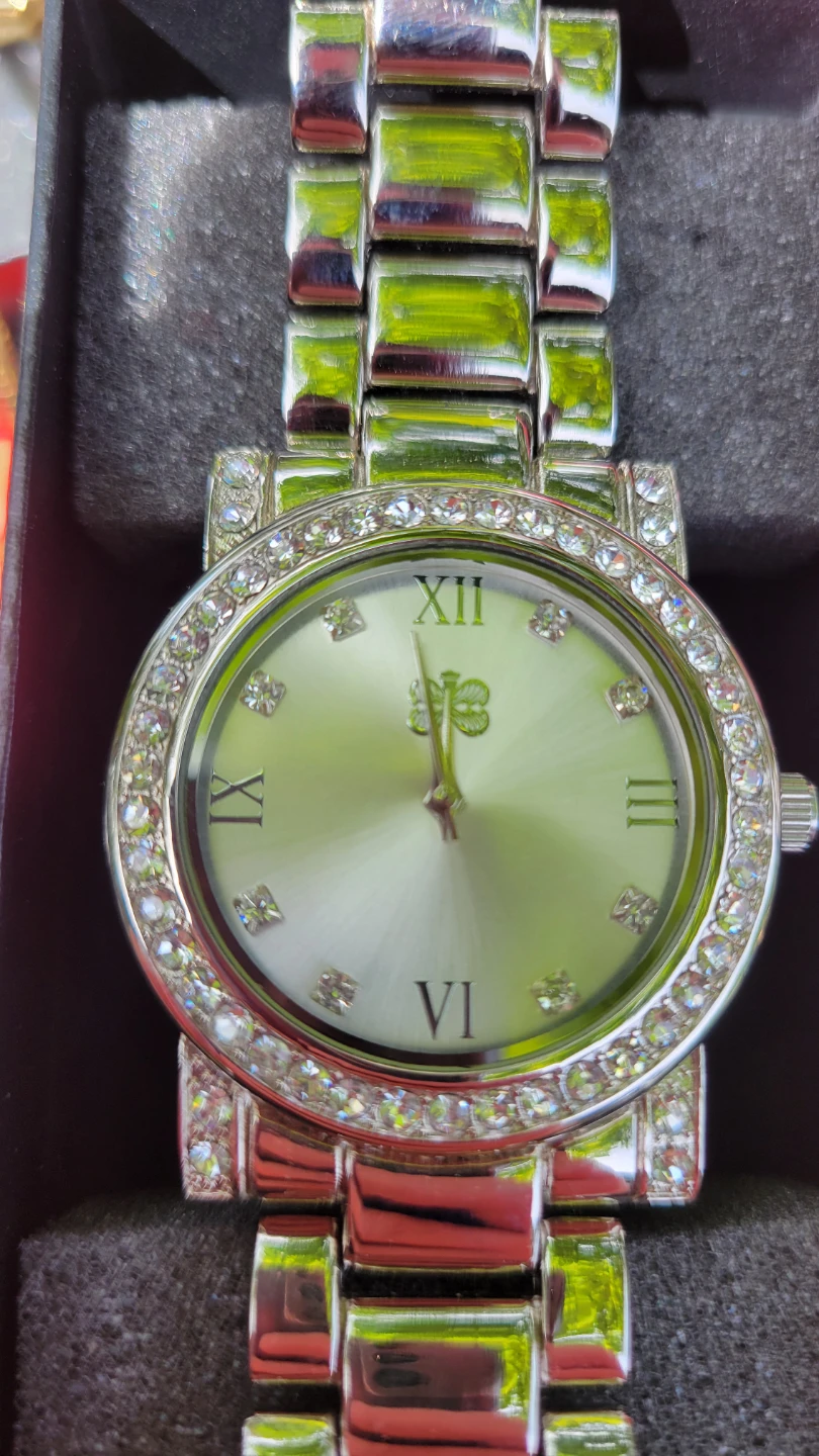Iced out women's classic timepiece - photo 2