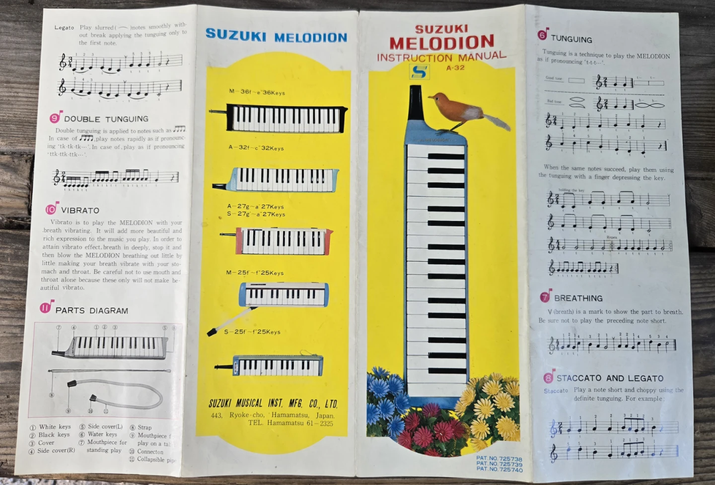 Suzuki Melodion A-27 Keyboard with Case - photo 5