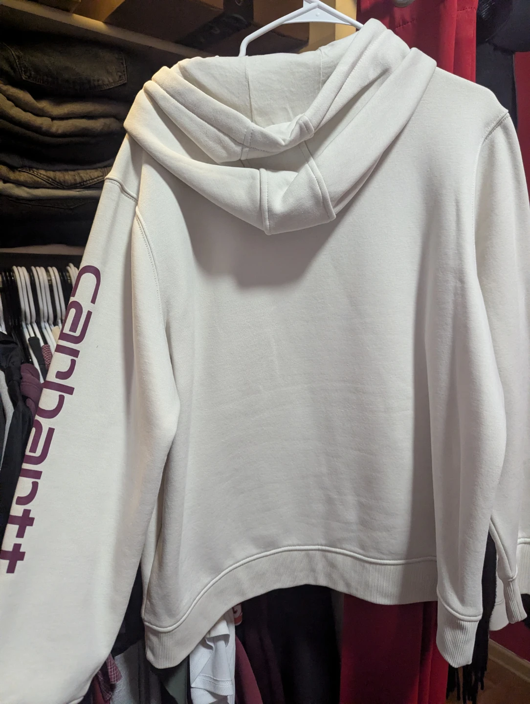 Woman's Carhartt Relaxed Fit Hoodie 1X - photo 3