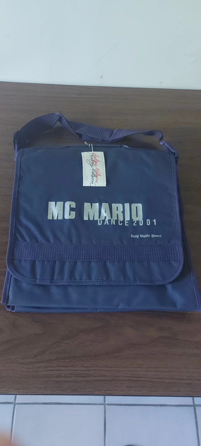 MC Mario Dance 2001 Sony Music Direct Tote Bag with CD