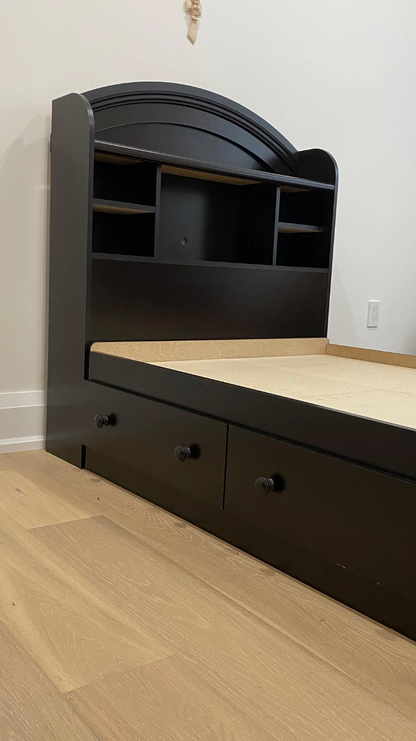 Twin platform with storage and dresser - photo 2