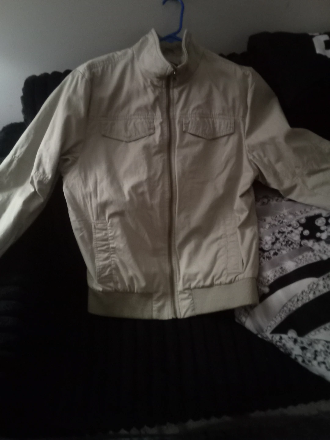 Denver Hayes Khaki Bomber Jacket