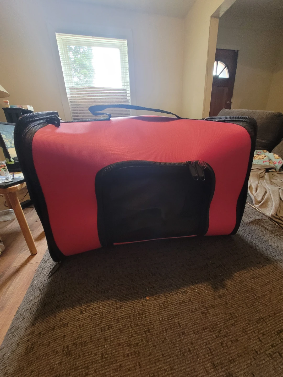 Pink and Black Pet Carrier - photo 2
