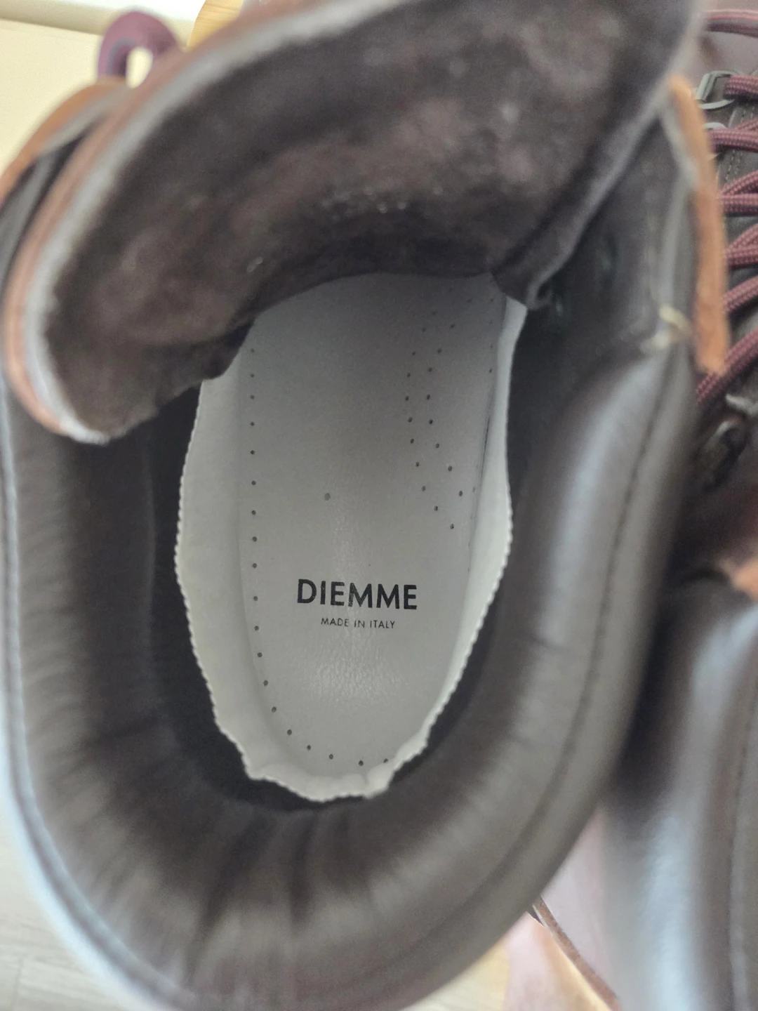 DIEMME Brown Leather Hiking Boots - Size 43 - photo 5