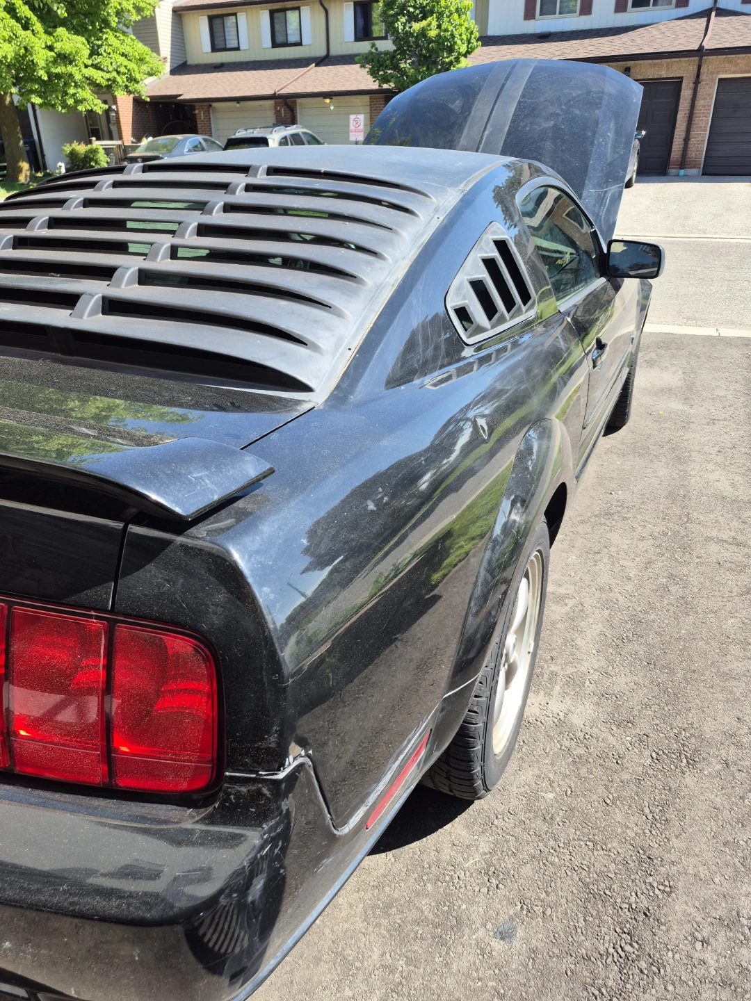 Black Ford Mustang GT Convertible - photo 4