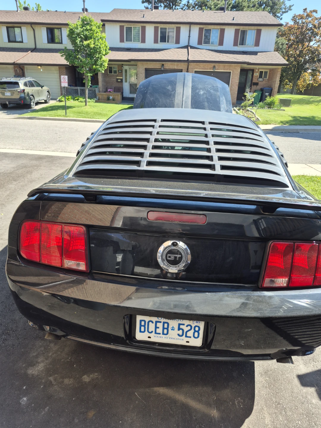 Black Ford Mustang GT Convertible - photo 5