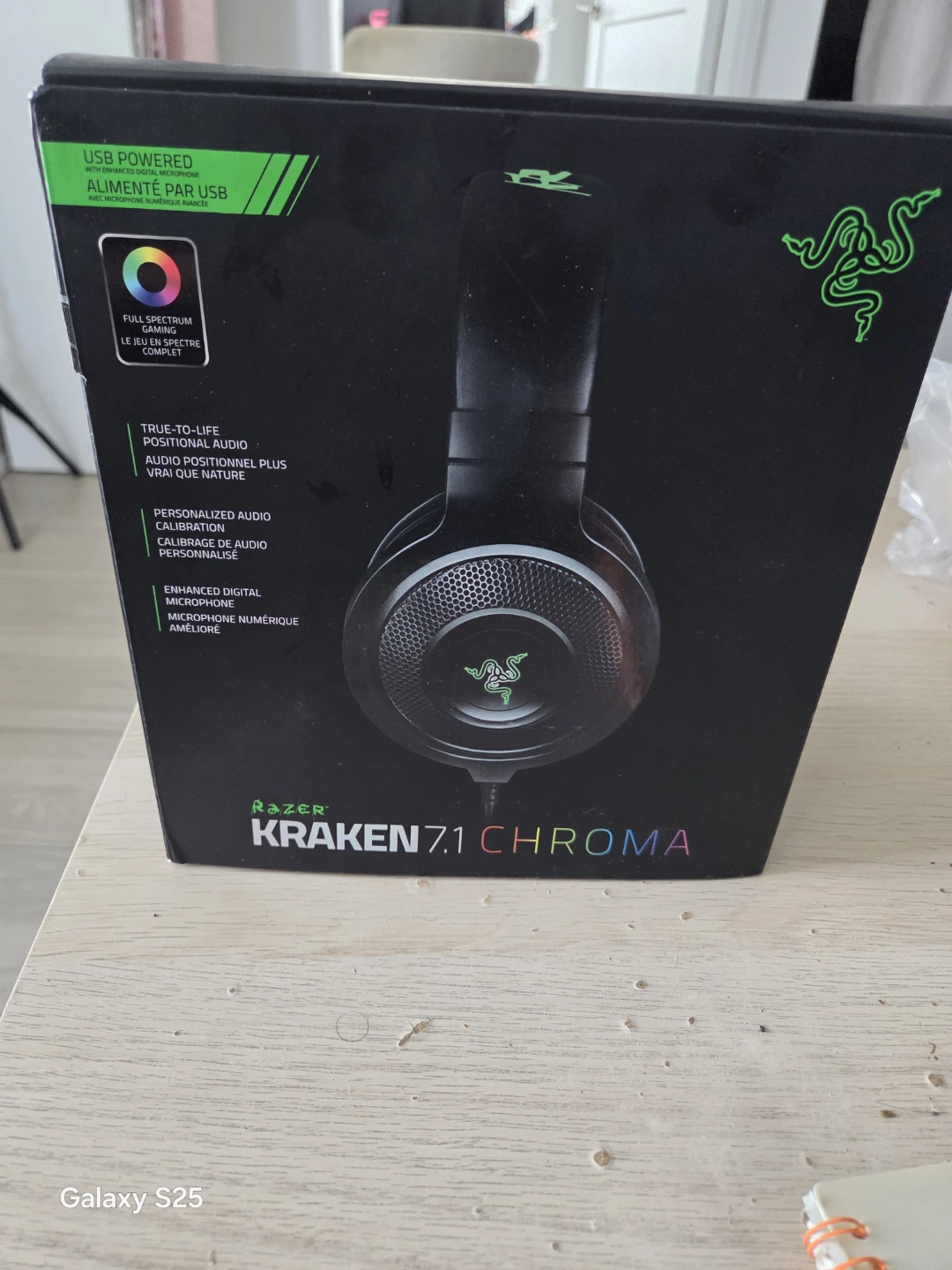 Razer Kraken 7.1 Chroma Gaming Headset