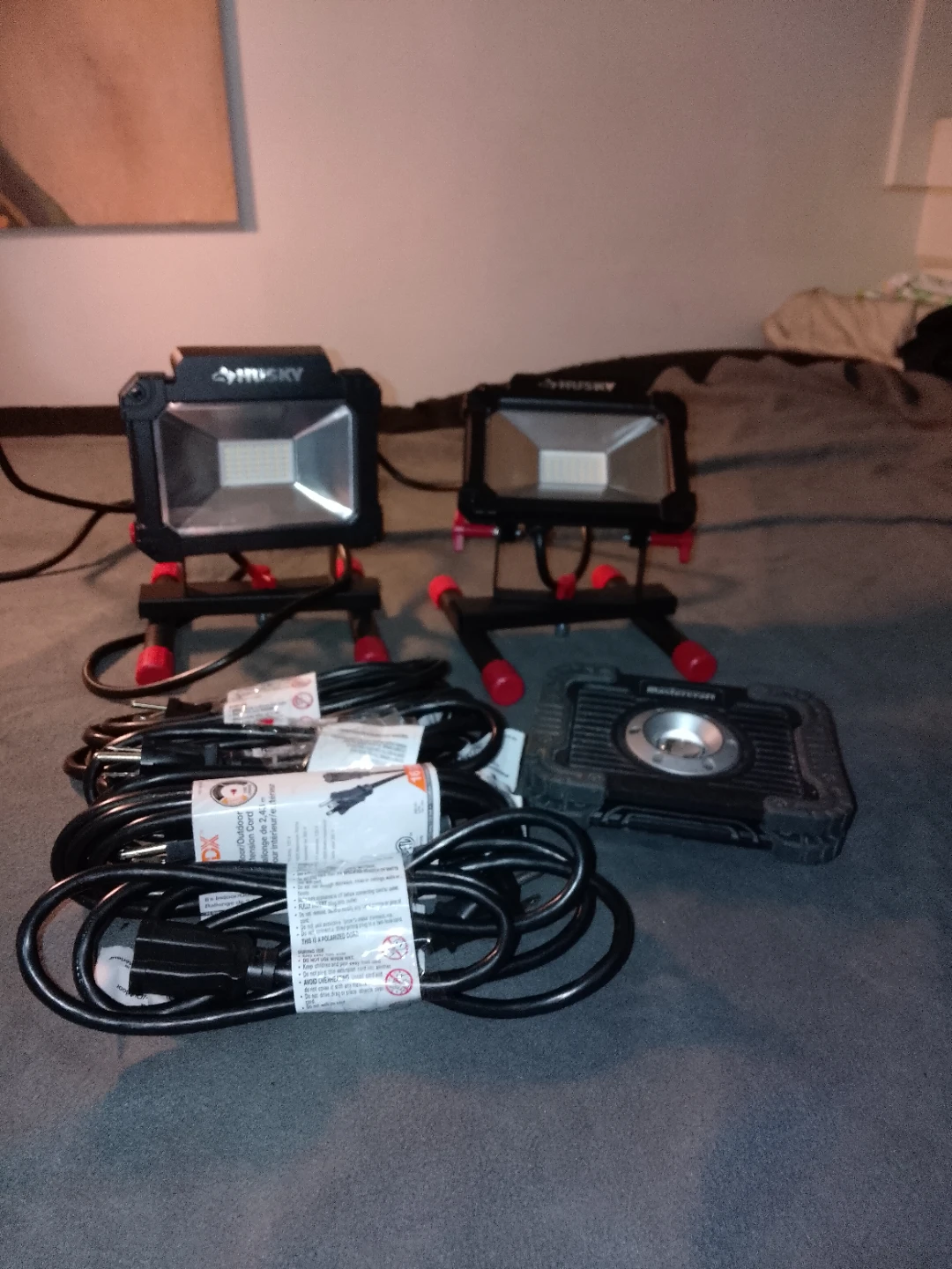 Husky LED worklights 2500 lumens & more