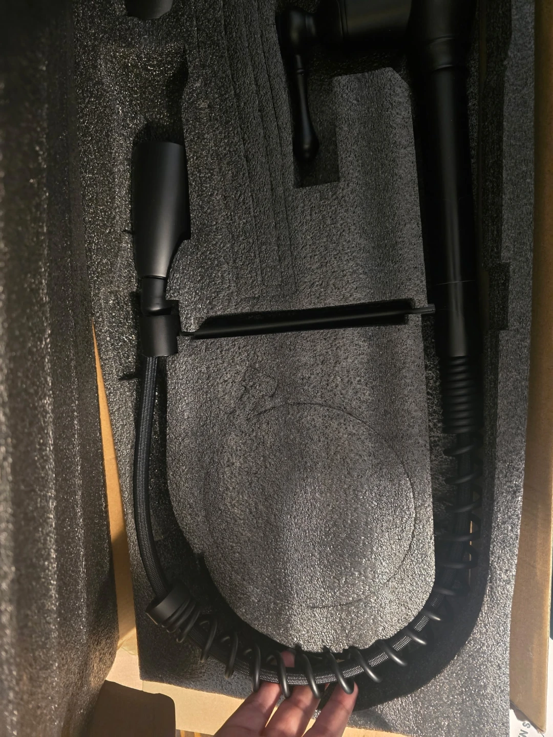 Black Pull-Down Kitchen Faucet - photo 2