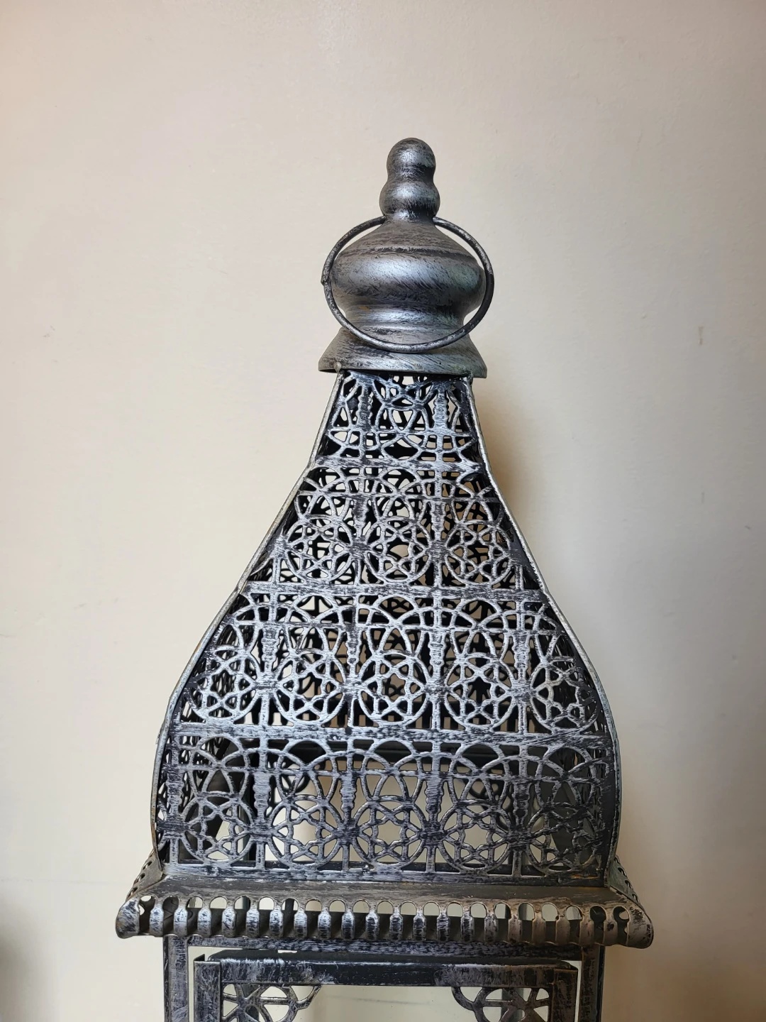 Large Moroccan Style Lantern 28 inches tall - photo 3