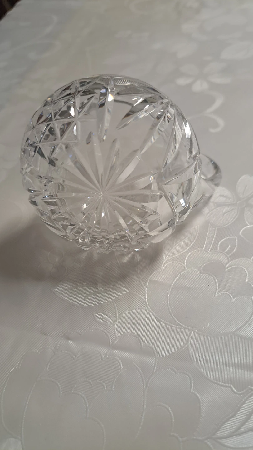 Small Crystal Creamer Pitcher - photo 3