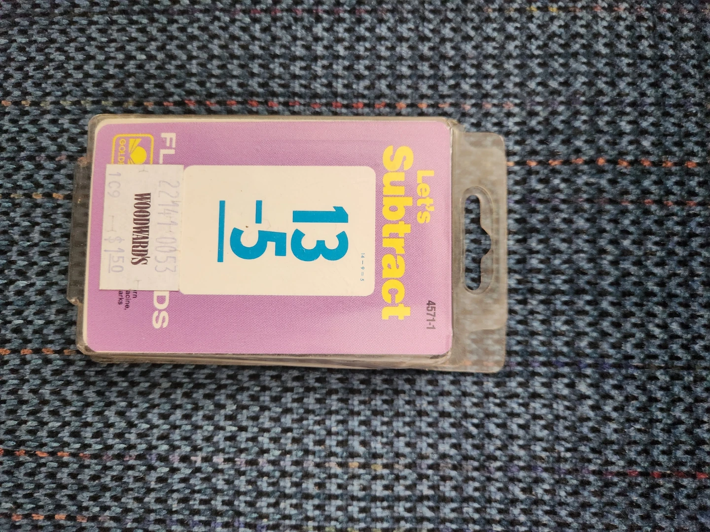 Retro 1970s Golden Flash Cards (Sealed) - photo 2