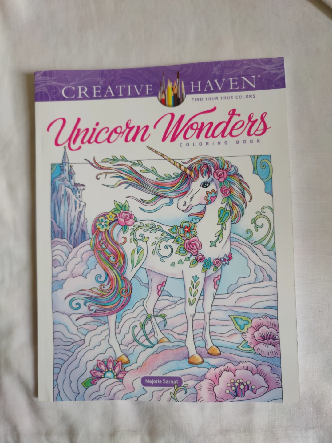 Unicorn Wonders coloring book