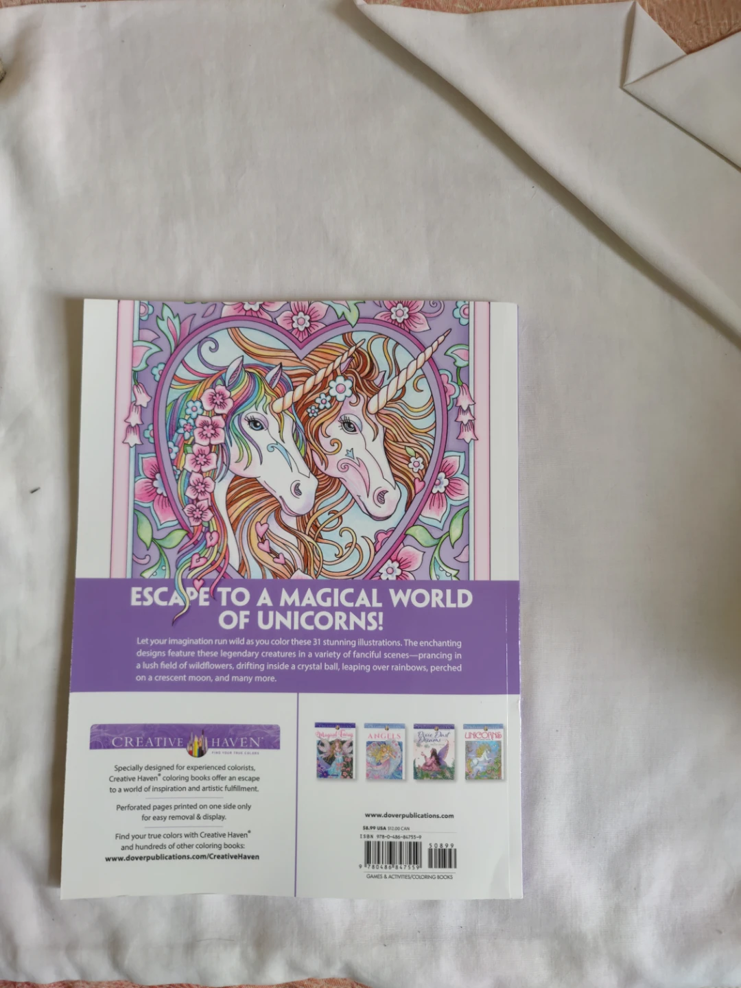 Unicorn Wonders coloring book - photo 3