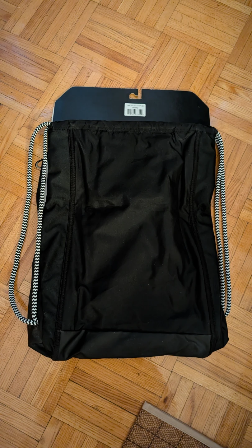 Adidas Black Drawstring Gym Bag - photo 2