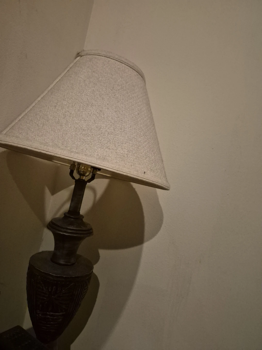 Table Lamp with Textured Shade