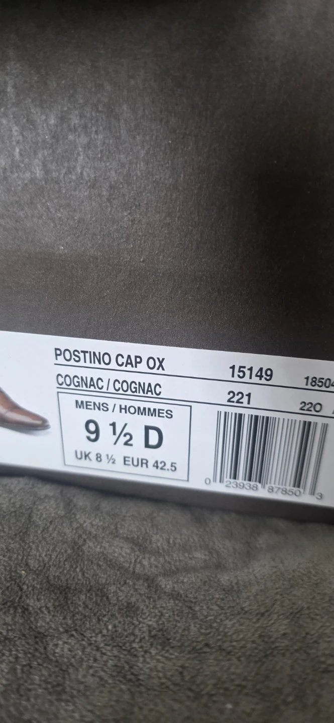 Florsheim Postino Cap Ox Cognac Mens Dress Shoes Size 9.5 D - photo 2