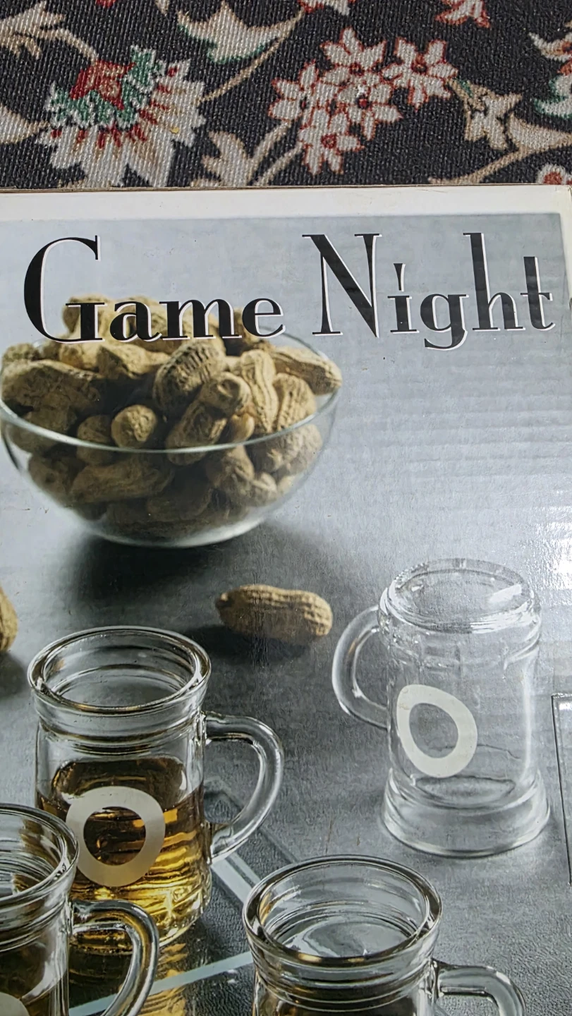 Game Night Tic Tac Toe Shot Glasses Set
