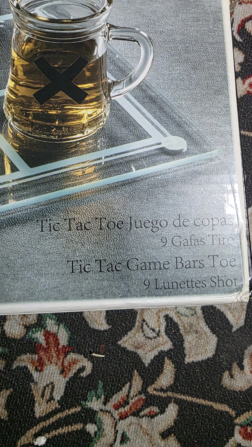 Game Night Tic Tac Toe Shot Glasses Set - photo 3