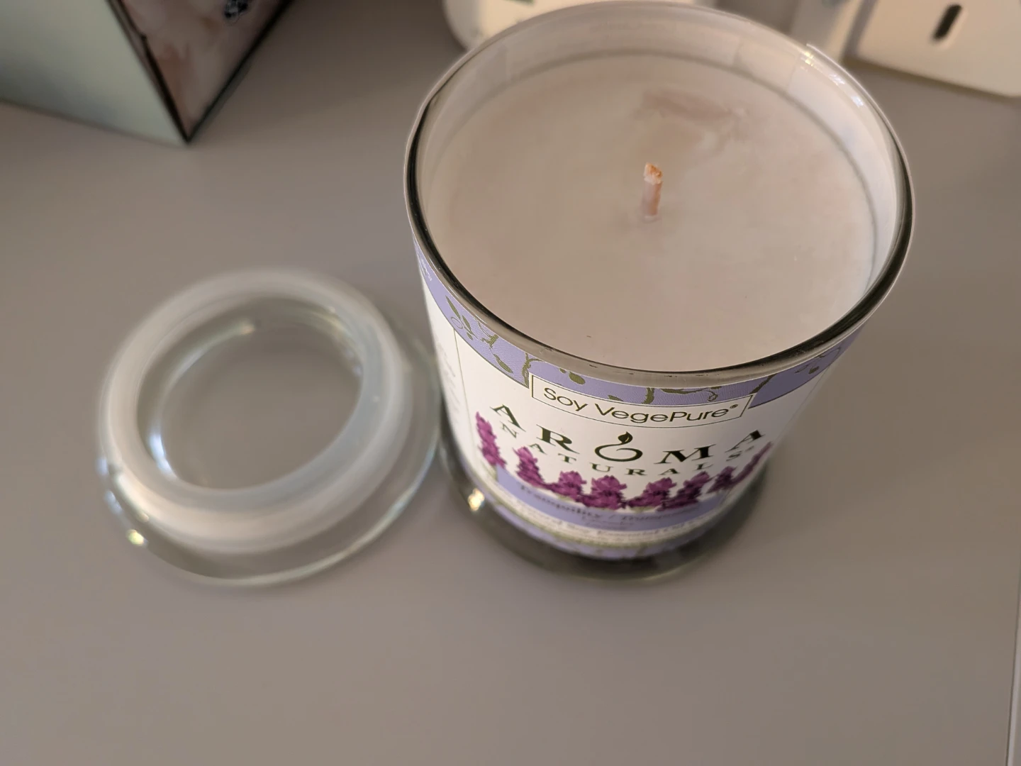 Aroma Naturals Soy Essential Oil candle - Tranquility Lavender - photo 5