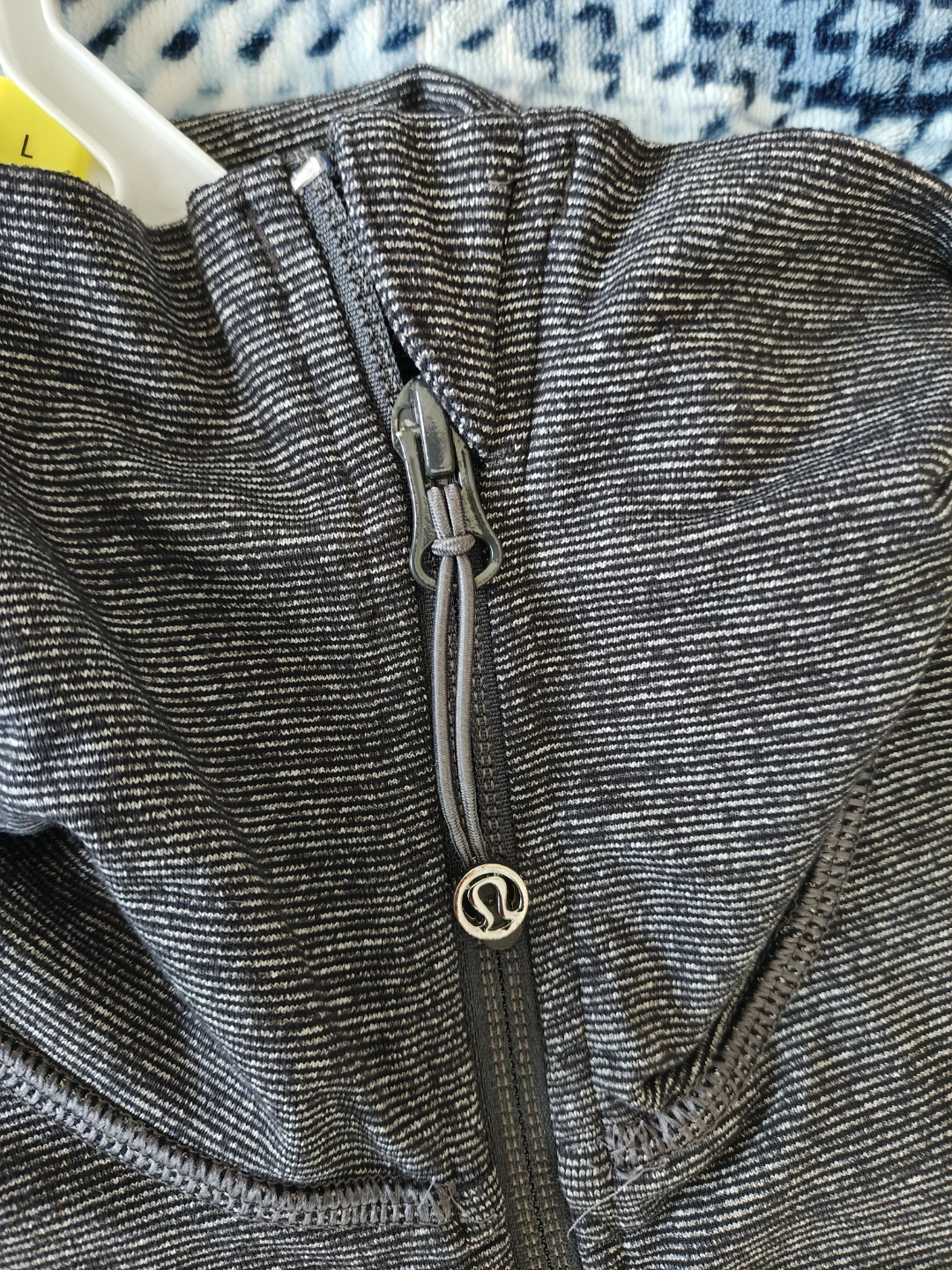 Lululemon Grey Striped Full Zip Jacket - photo 4