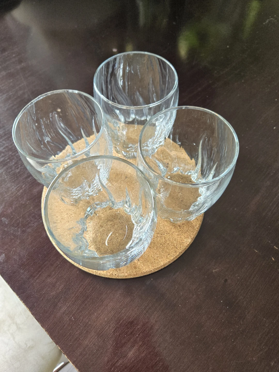 Set of 4 Clear Glasses - photo 3