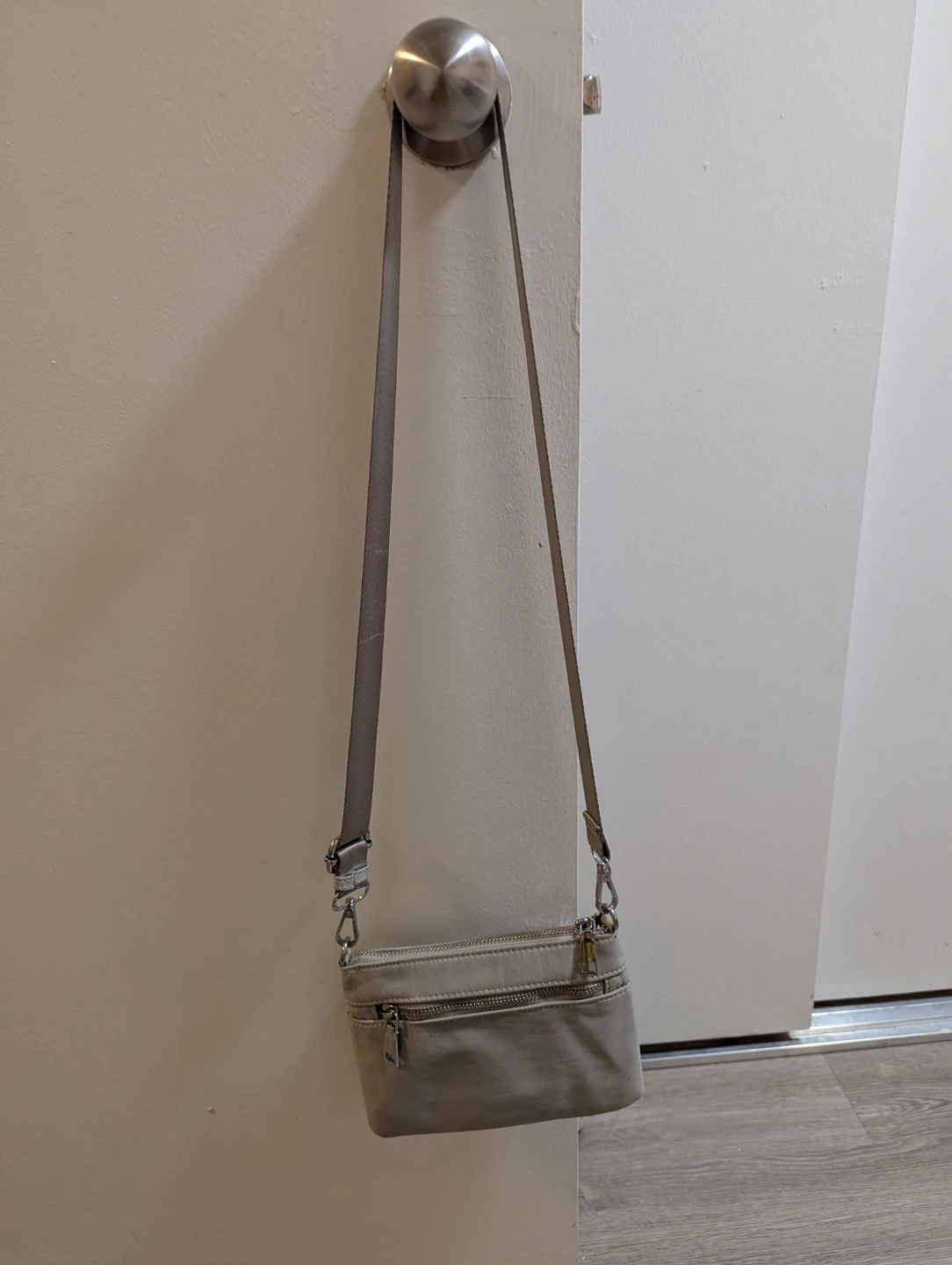 Madison West Grey Crossbody Bag - photo 5