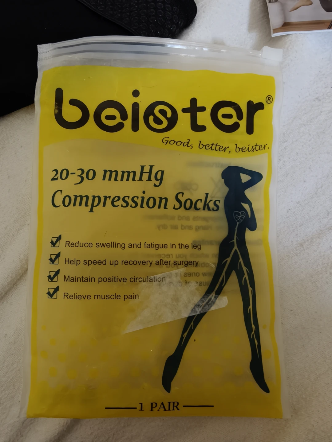 BOISTER 20-30 MMHg Compression socks 4XL - photo 4