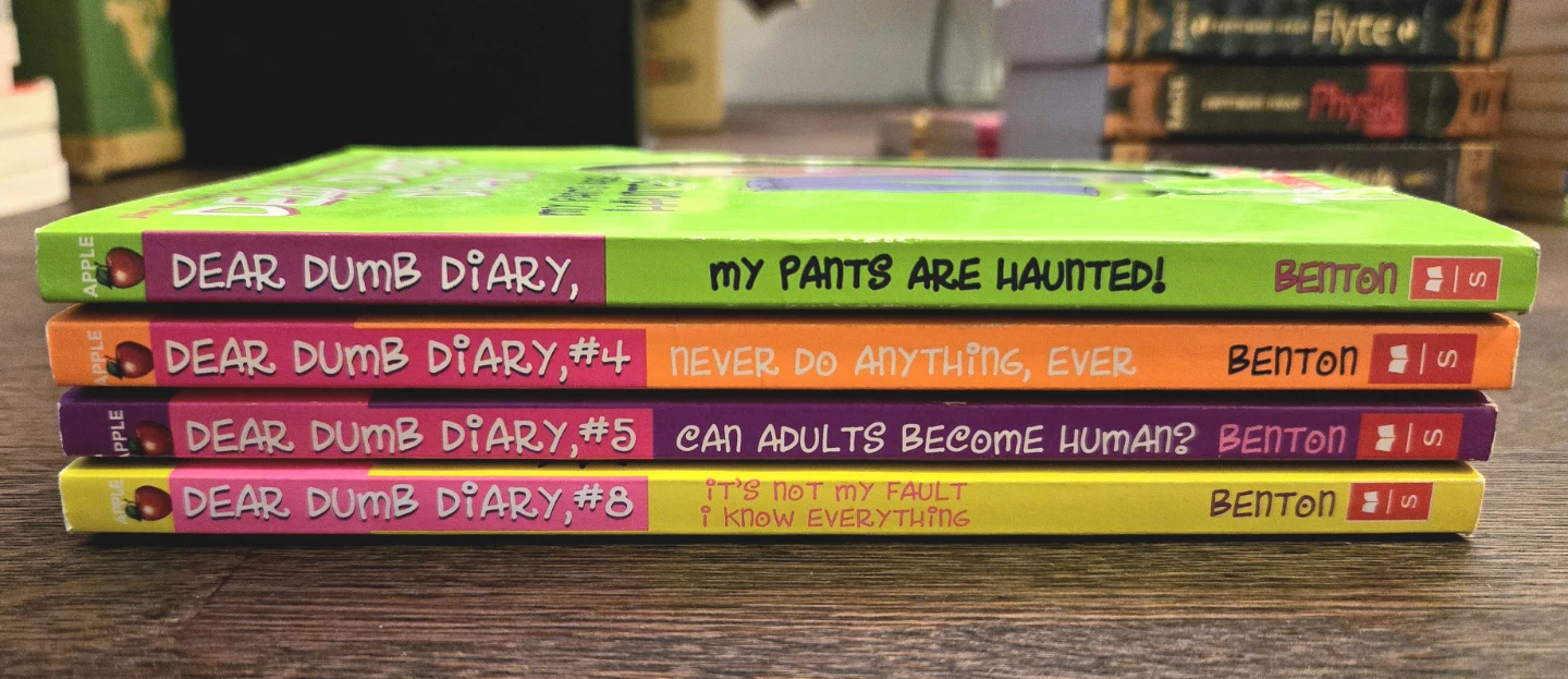 Dear Dumb Diary Chapter Books - 4 Books - photo 2