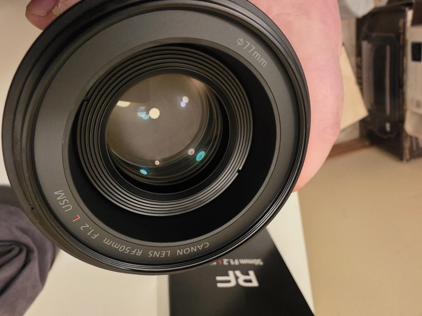 Canon RF 50mm F1.2 L USM Lens and EF 50mm F1.2 L - photo 3
