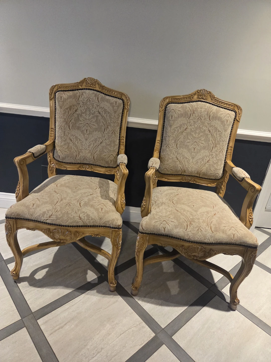Ornate Armchair Accent Chair