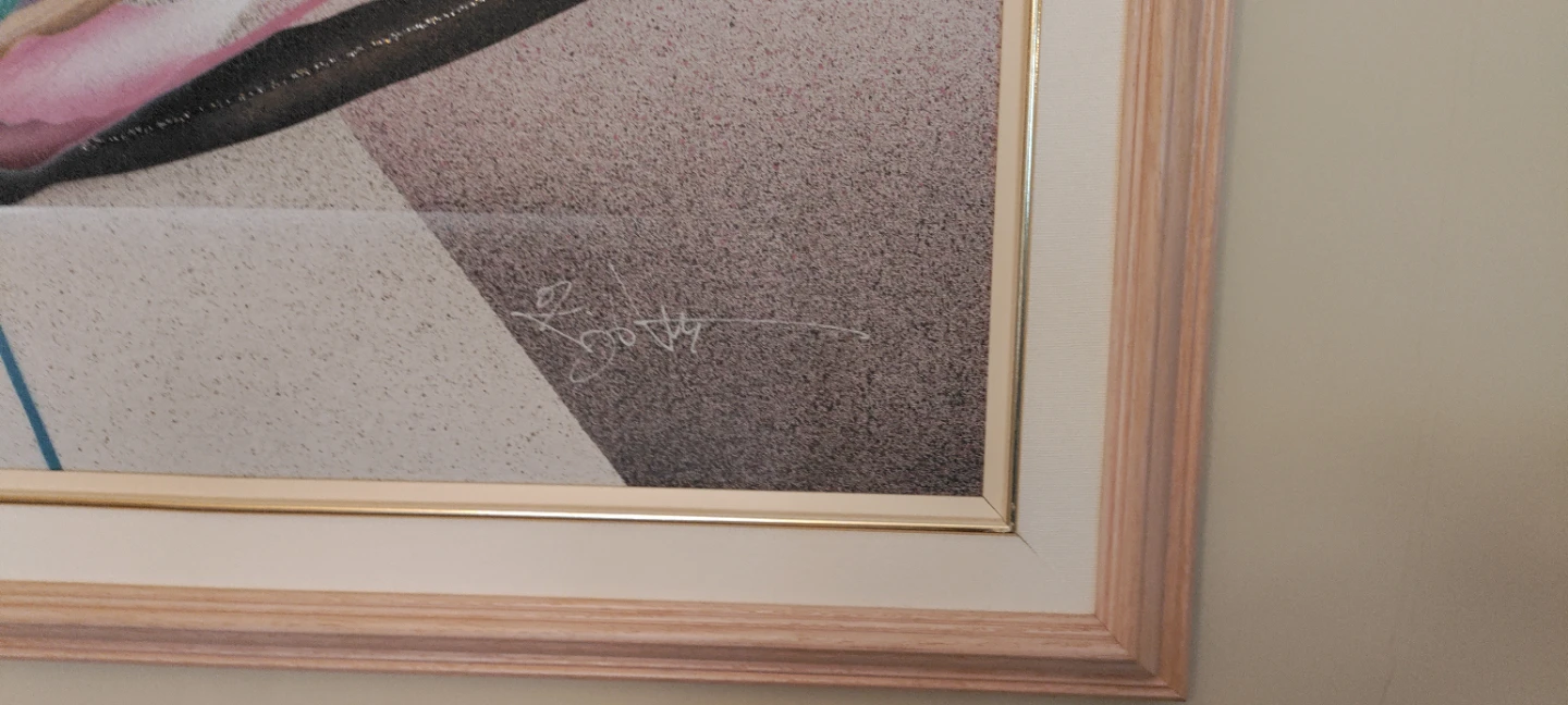 Framed Abstract Art Print - photo 2