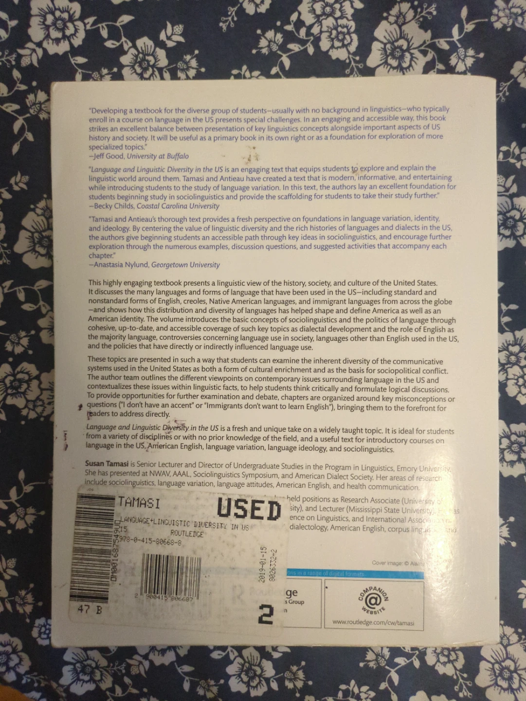 Language and Linguistic Diversity in the US: An Introduction - photo 2