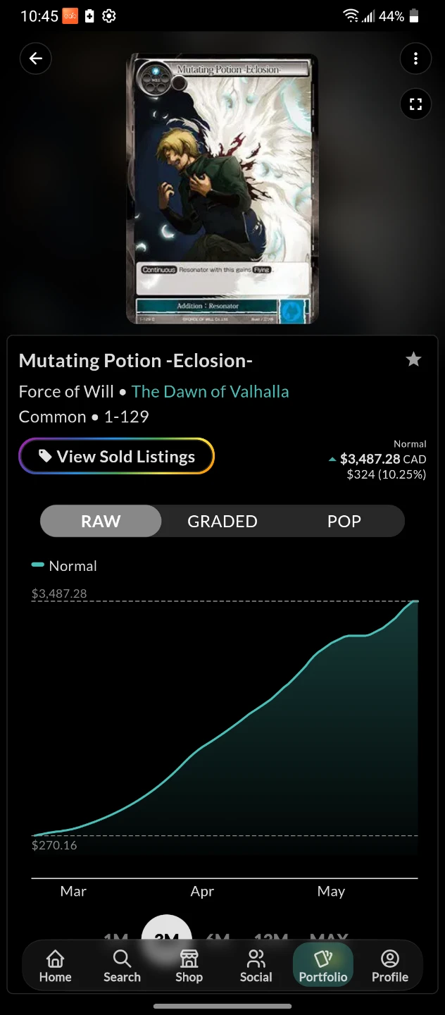 Mutating Potion -Eclosion- | 2012 Force of Will - photo 3