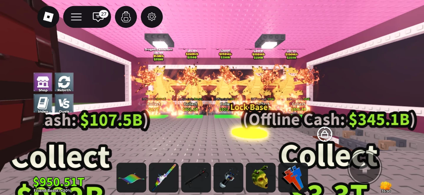 Roblox Game - Offline Cash $345.1B - photo 2