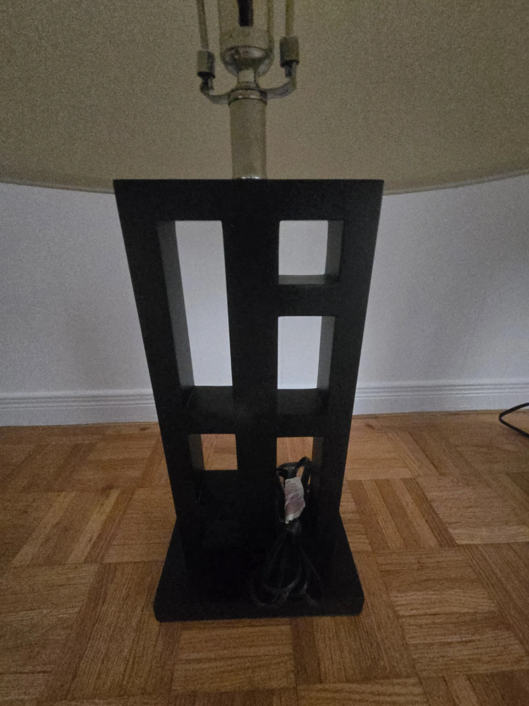 Pair ( Two) Black Modern Table Lamps.$45 For Two Lamps. - photo 3